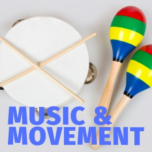 Pre-school Music & Mvt every Friday at 10:00 am