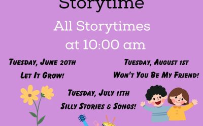 Summer Preschool Storytime