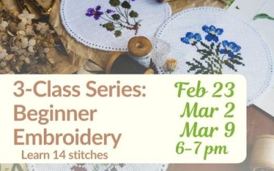 Beginner Embroidery
